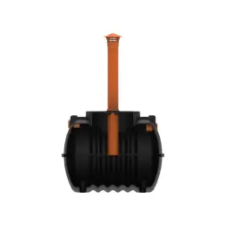 Емкость подземная Rostok G 1200 шахта с входом 110