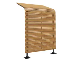 Навес «Кайлас» одинарный закрытый