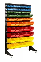 Стеллаж с пластиковыми ящиками 1501-3/2/5 Kombo