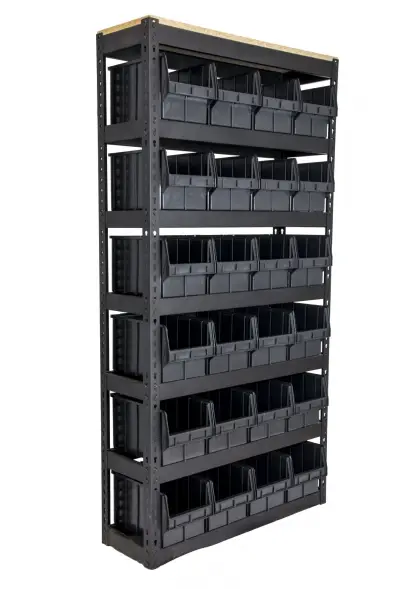 Стеллаж складской с пластиковыми ящиками 700-6 CH