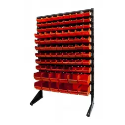 Стеллаж с пластиковыми ящиками 1501-3/6/2 K