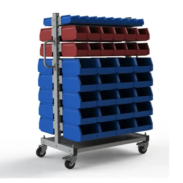 Стеллаж мобильный №232 (1415х950х610)