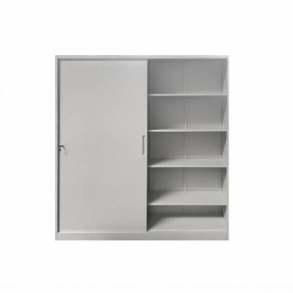 Шкаф-купе металлический архивный односекционный с 4-мя полками 2000х1800х450 мм (FC-G6 1800)