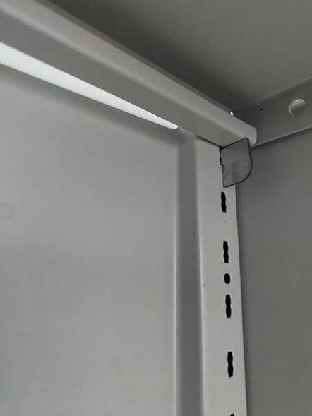 Шкаф-купе металлический архивный односекционный с 4-мя полками 2000х1800х450 мм (FC-G6 1800)