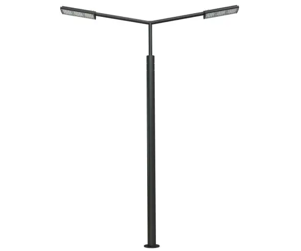 Стальной фонарный столб «Поло2-Э» со светильником 3,2 м (80 Вт)