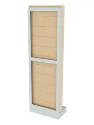 Стойка бежевая напольная Стелла-техник 405-00-00-11-B