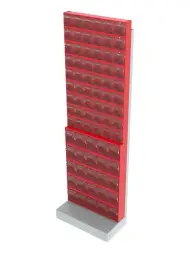 Стойка напольная Стелла-техник 405-00-09-05 (610х325х1850)