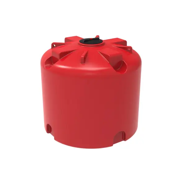 Емкость пластиковая для хранения удобрений (КАС/ЖКУ) ЭКОПРОМ TR, 5000 л, красный [107.5005.101.0]