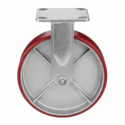 Колесо полиуретановое Стелла-техник 1041-200 неповоротное, диаметр 152мм, грузоподъемность 460кг