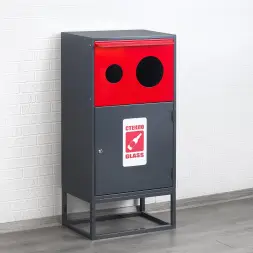 Контейнер для раздельного сбора отходов КРС-800-4 СТЕКЛО