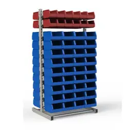 Стеллаж двусторонний №106 (1835х950х760)