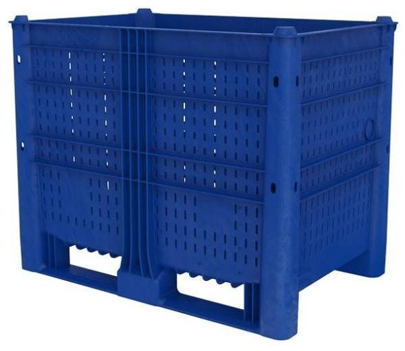 Большой пластиковый контейнер Type 800 Tri hi 950, перфорированный