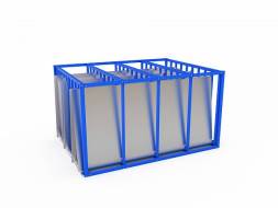 Стеллаж для листового материала ДВК STEELOR.V2-02