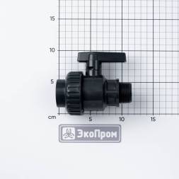 Кран шаровый G1 пластик Astore ВР-НР