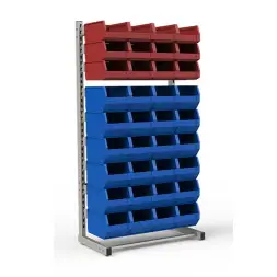 Стеллаж односторонний №83 (1835х950х510)