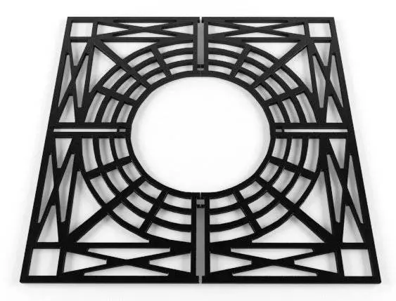 Приствольная решётка (квадратная) Р-09 1200 мм