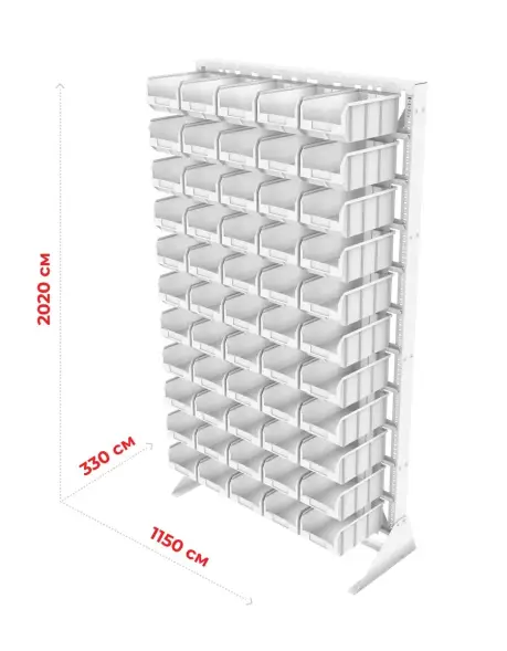 Стойка 1150х2020 Стелла-техник В1-00-00-11 односторонняя