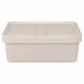 Ящик с крышкой универсальный Luxe, 12л, светло-бежевый