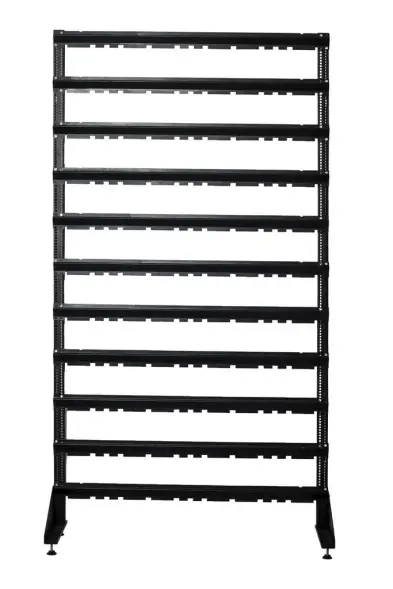 Стеллаж с пластиковыми ящиками 1801-0/0/10 Kombo