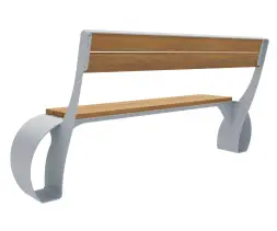 Скамейка стальная «Лирика»