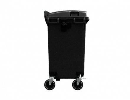 Контейнер пластиковый для мусора (ТБО/ТКО) с крышкой на колесах, 770 л