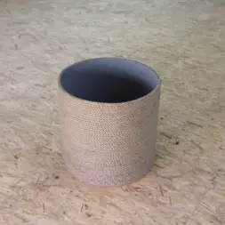 Вазон цилиндрический серии Джут 500х500 мм