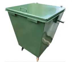 Металлический контейнер 0,75 м³ коричневый