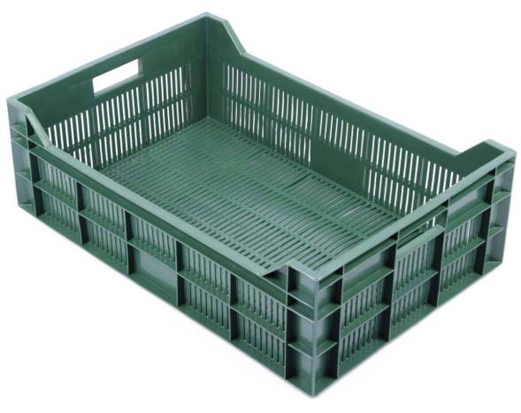 Ящик 600х400х200 плодово-овощной перфорированный