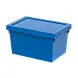 Контейнер пластиковый вкладываемый INSTORE, 600х400х325 мм, синий [KV 6432]