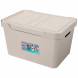 Ящик с крышкой универсальный Luxe, 18л, светло-бежевый