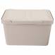 Ящик с крышкой универсальный Luxe, 18л, светло-бежевый