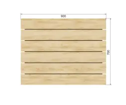 Столик «Татами» Ангарская сосна