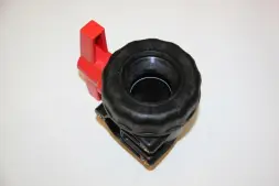 Кран шаровый G2 2-ходовой ВР-ВР пластик Италия