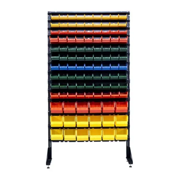 Стеллаж с пластиковыми ящиками 1801-3/7/3 Kombo