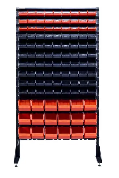 Стеллаж с пластиковыми ящиками 1801-3/7/3 Kombo