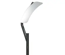 Стальной фонарный столб «Яуза» В 3.0.4 со светильником