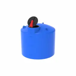 Емкость TOR 2000л под плотность до 1.5 г/см³ с откидной крышкой синяя