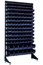 Стеллаж с пластиковыми ящиками 1801-0/14/0 CH