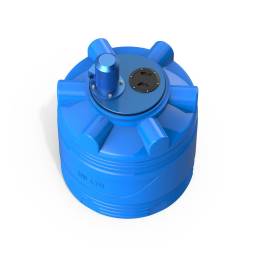 Емкость V 200 литров с турбинной мешалкой