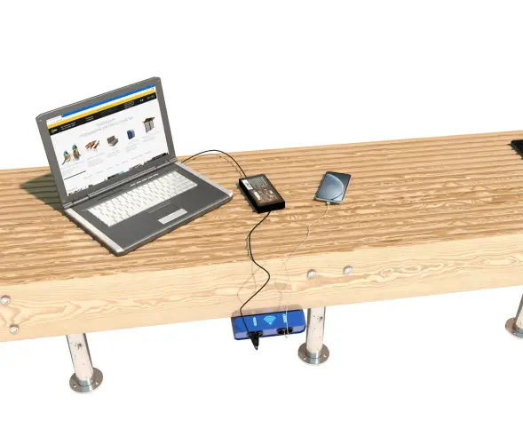 Зарядное устройство и точка доступа Wi-Fi «Валли» 2xUSB и 2xTYPE-C