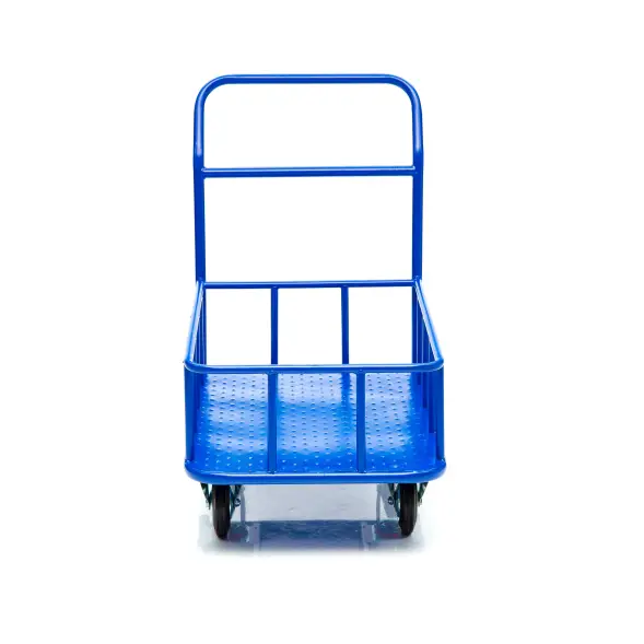 Тележка платформенная Стелла-техник КПБ-300-150-И, с бортом, 600х900мм