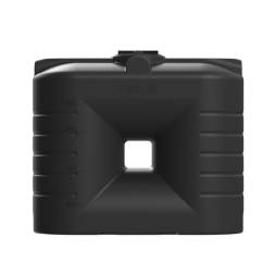 Емкость пластиковая прямоугольная для хранения воды, жидкостей и дизельного топлива, 1000 л, черный [TSN1000S1]