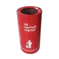 Урна Вестибюльная с наклейками, 390х800 мм, 60 л