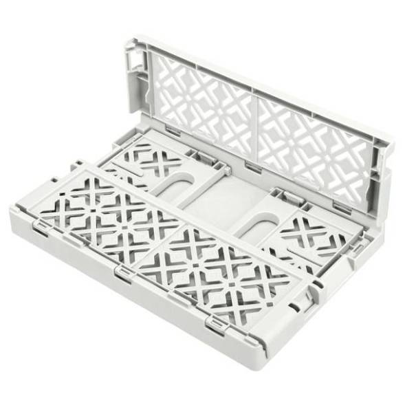 Ящик пластиковый складной ECONOVA Stocky L, 334х250х155 мм, 10.5 л, белый [434297316]