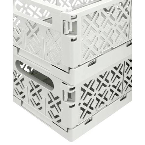 Ящик пластиковый складной ECONOVA Stocky L, 334х250х155 мм, 10.5 л, белый [434297316]