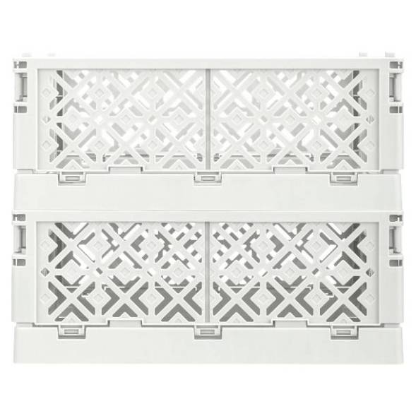 Ящик пластиковый складной ECONOVA Stocky L, 334х250х155 мм, 10.5 л, белый [434297316]