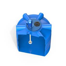 Емкость V 500 литров с турбинной мешалкой