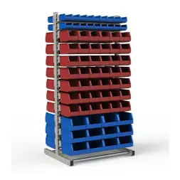 Стеллаж двусторонний №132 (1835х950х760)