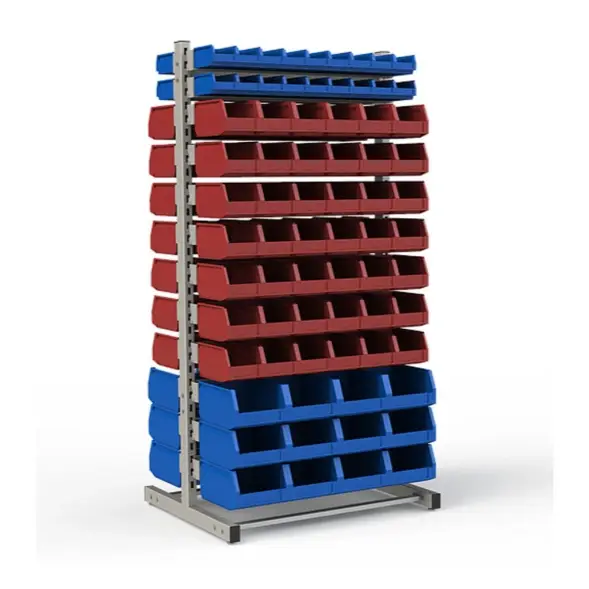 Стеллаж двусторонний №132 (1835х950х760)