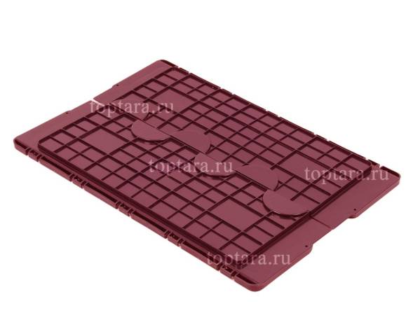 Крышка с откидными створками к конусному ящики 600х400х15 мм